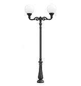 Столб фонарный уличный фонарь NEBO / GLOBE 400 черный