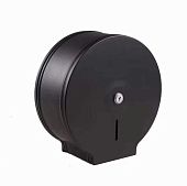 Диспенсер для рулонной туалетной бумаги Mantella антивандальный металл черный