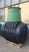 Ёмкость септик бак бачок бочка для углубления вкапывания в грунт землю Б4500