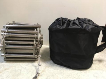 Лестница навесная металлическая тросовая ЛНСМ 25 метров