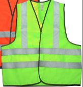Жилет светоотражающий сигнальный жёлтый (3Э)ГОСТ 12.4.281-2014 4СОП